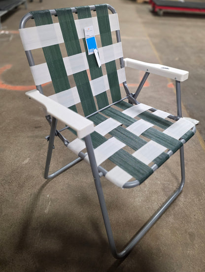 Folding Web Strap Chair PICKUP ONLY