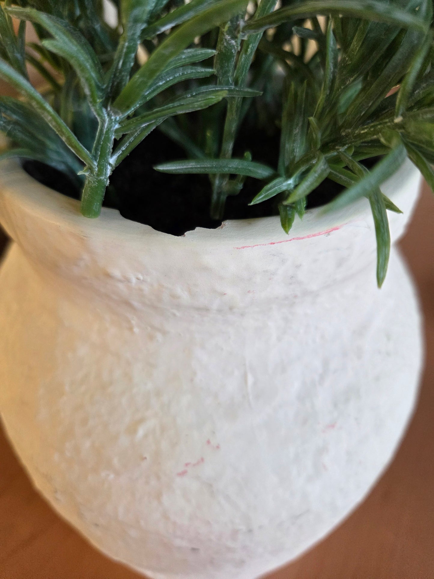 28" Potted Lavender Outdoor Patio Artificial Plant - Threshold™ designed with Studio McGee - AS IS - CHIPPED/CRACKED