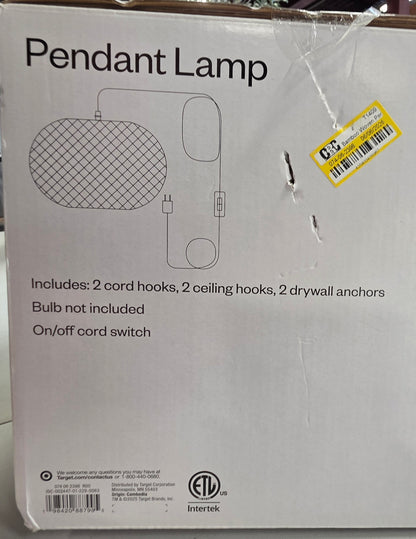Shop all Room Essentials
Bamboo Woven Pendant Light - Room Essentials™ PICKUP ONLY
