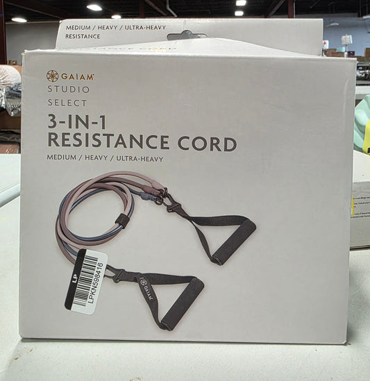 Gaiam Studio Select 3-in-1 Resistance Tube