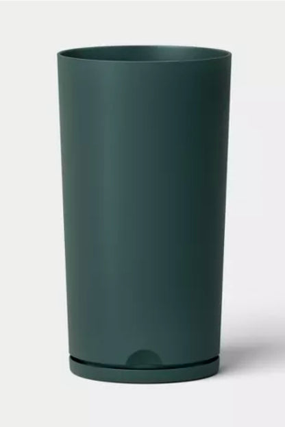 Recycled Resin Indoor Outdoor Planter 12"x21" Green - Room Essentials™