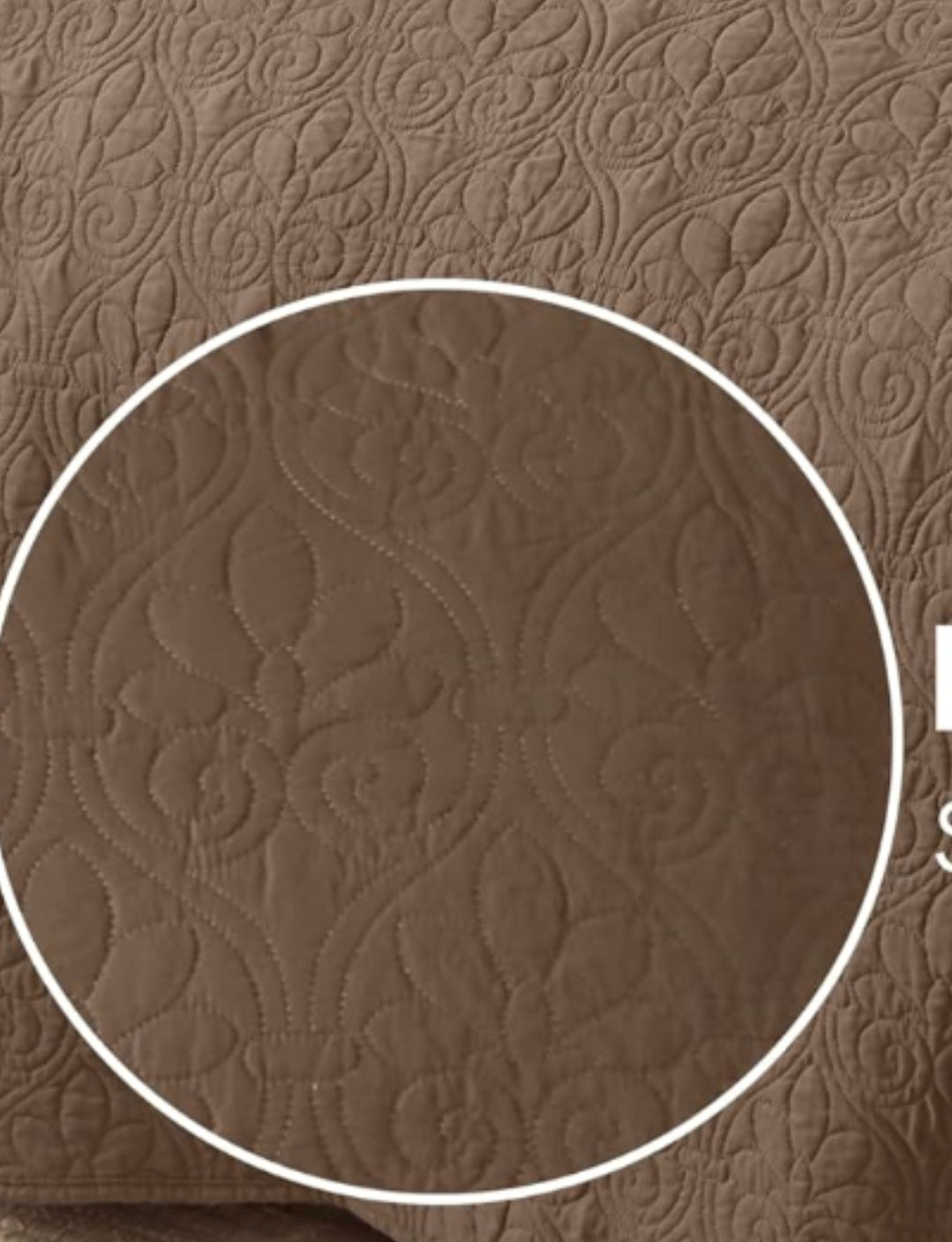 Madison Park Bedspread Set King Mocha