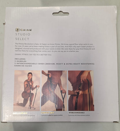 Gaiam Studio Select 3-in-1 Resistance Tube