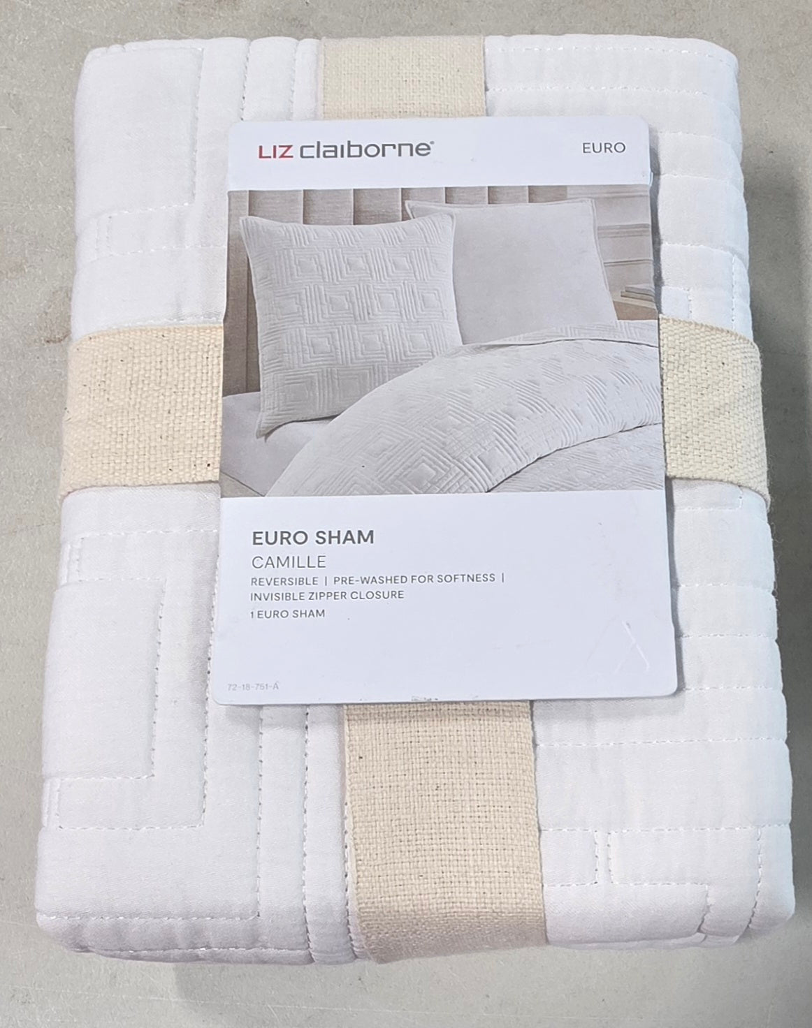 Liz Claiborne Camille Euro Sham