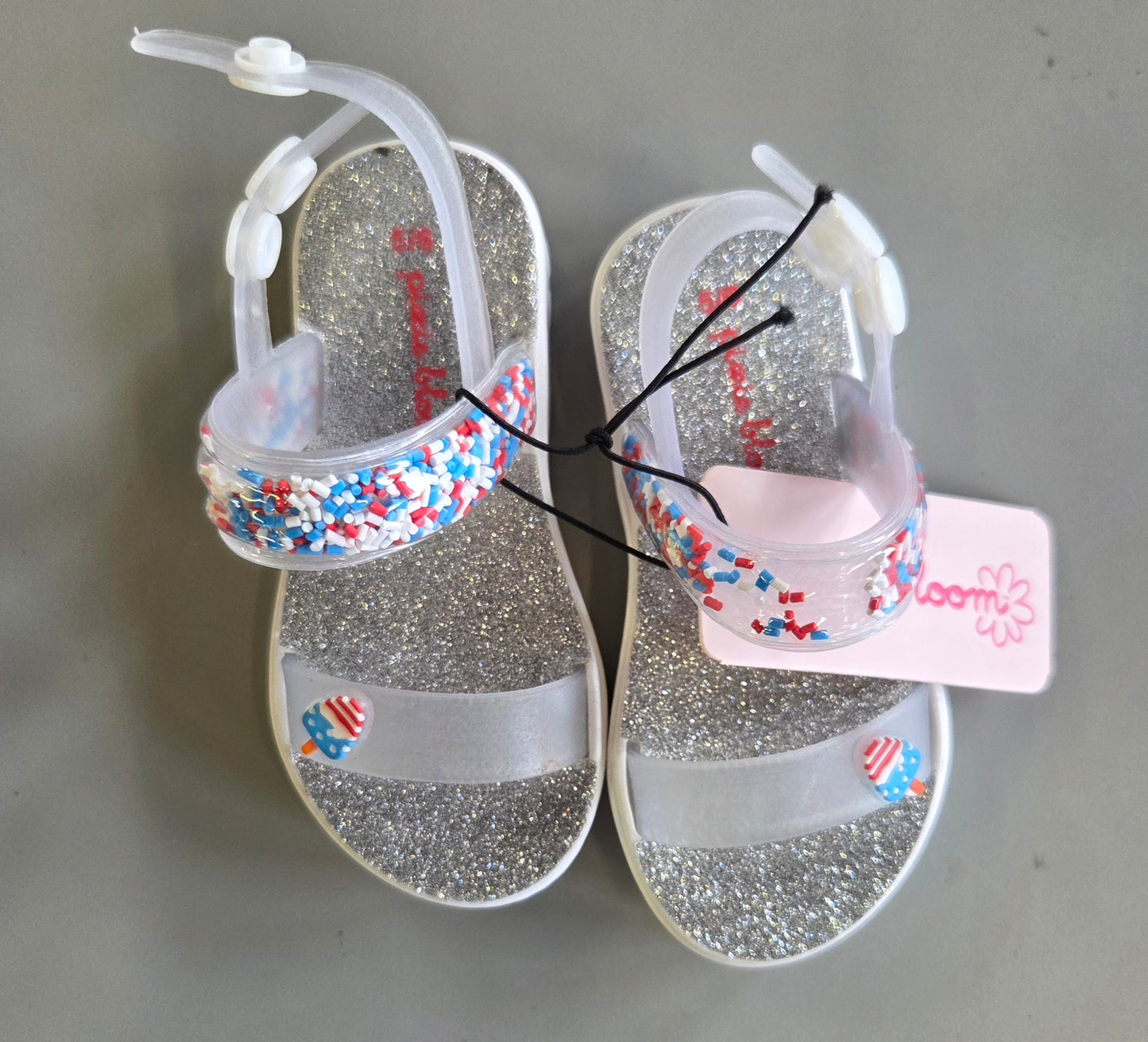 Girls Pixie Bloom jelly sandals