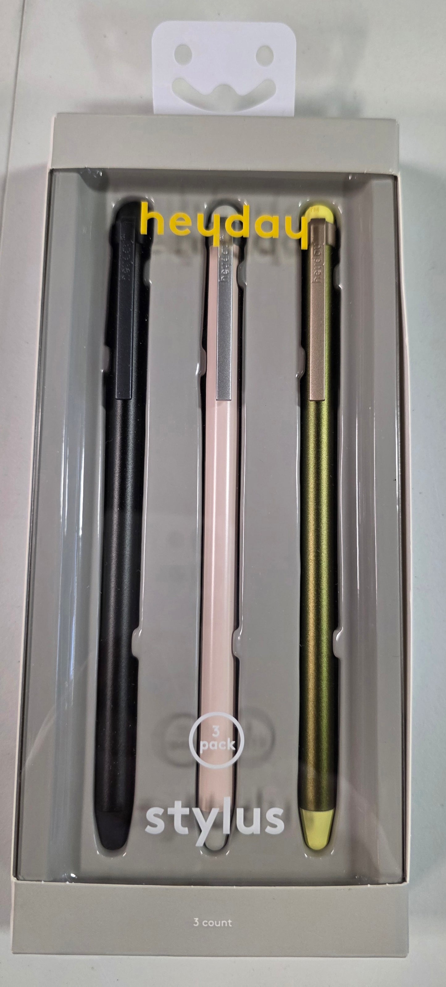 Stylus Pen 3pk - heyday™ Black/Olive/Stone White