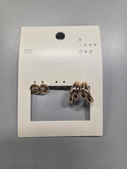 Earring set - 2 pairs