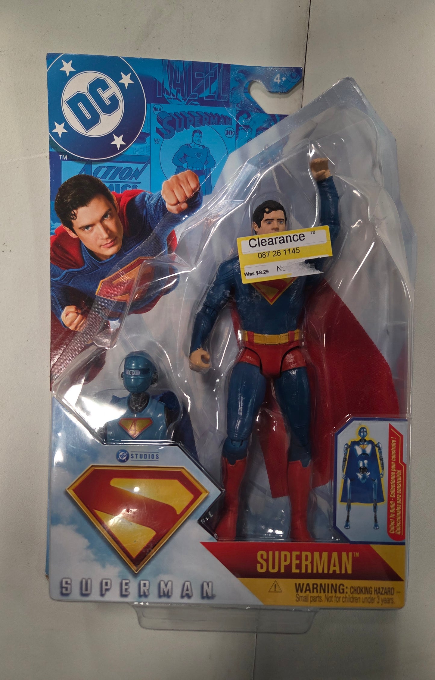 DC superman basic action figure 6"
