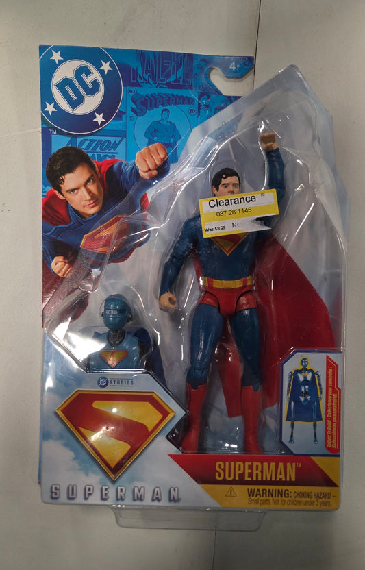 DC superman basic action figure 6"