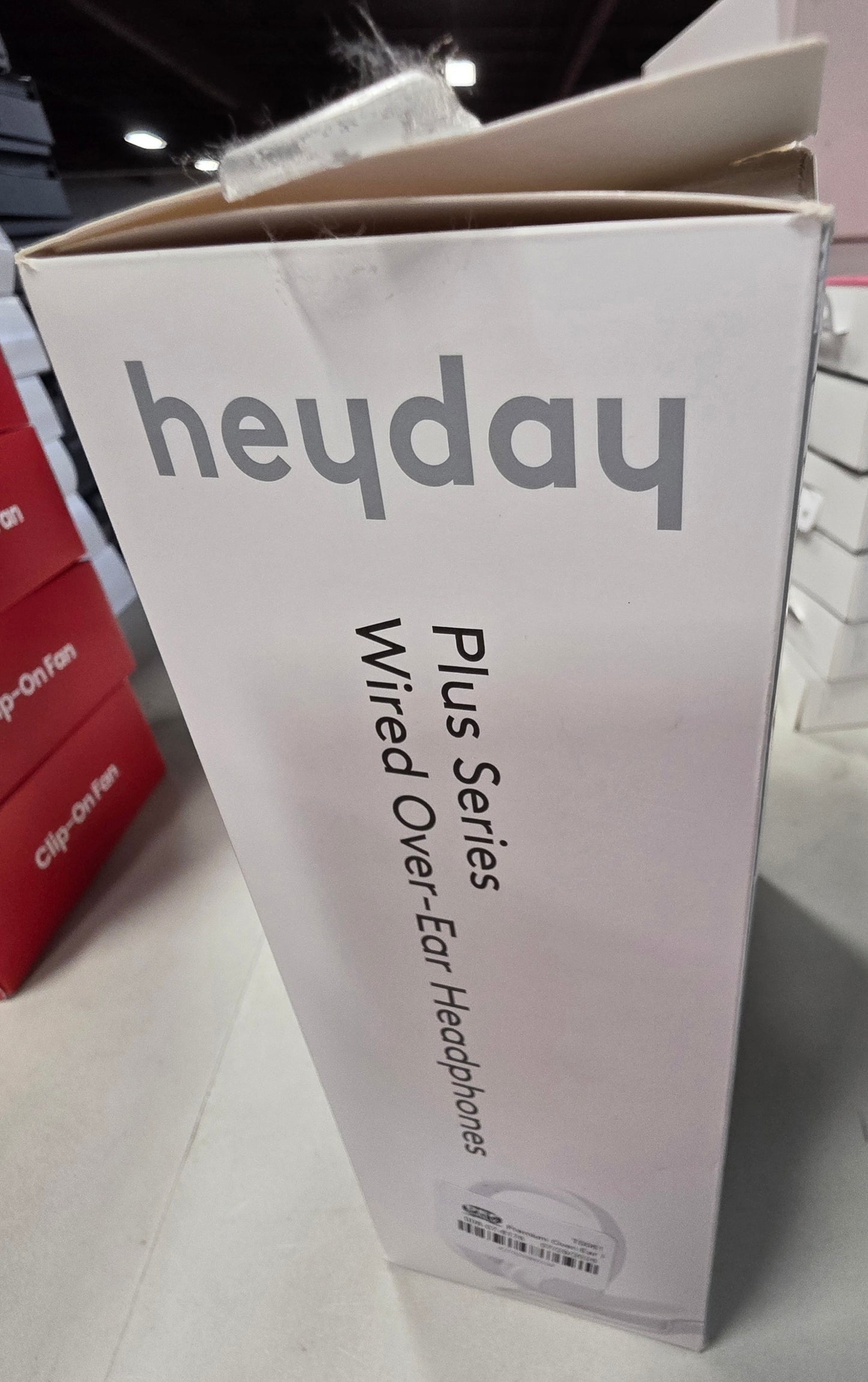 Premium Over-Ear Folding Wired Headphones - heyday™ White Open Box