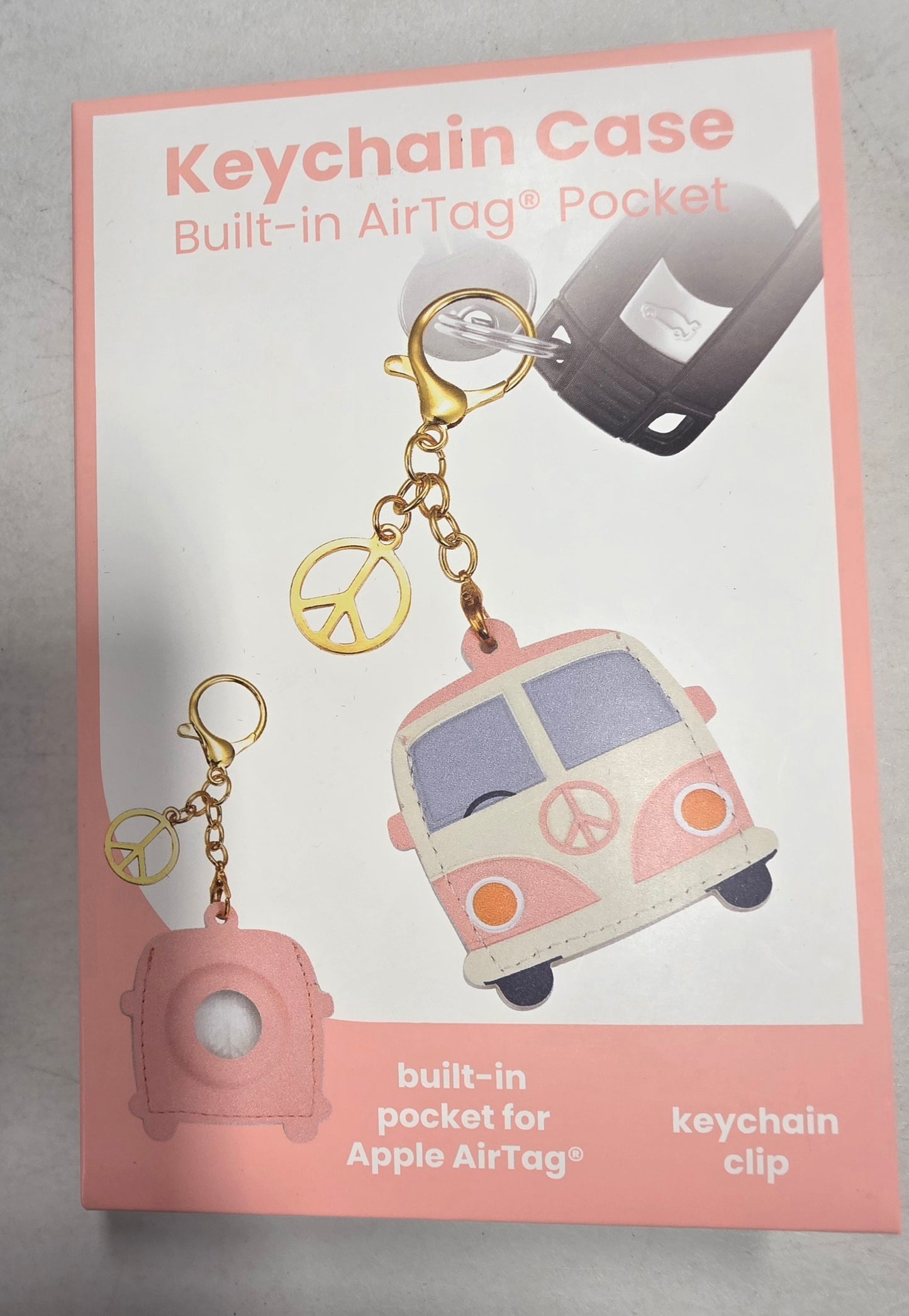 Vivitar Airtag Keychain - Bus