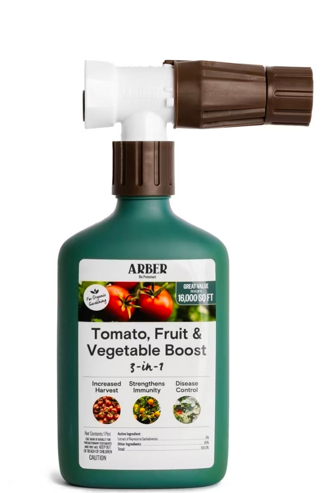 Arber Organic 3-in-1 16 oz Boost for Tomato Fruit and Vegetable Ready to Spray Fertilizer PICKUP ONLY