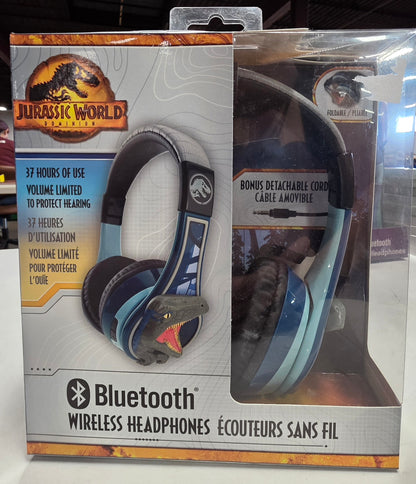 eKids Jurassic World Bluetooth Wireless Headphones