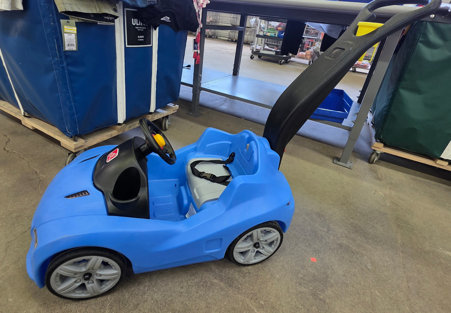 Step2 Whisper Ride Cruiser - Blue: Push Riding Toy for Ages 1.5-4, 50 lb Capacity PICKUP ONLY