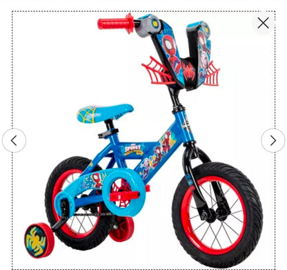 Huffy Marvel Spidey and His Amazing Friends Kids' Bike - 12" Wheels - Blue