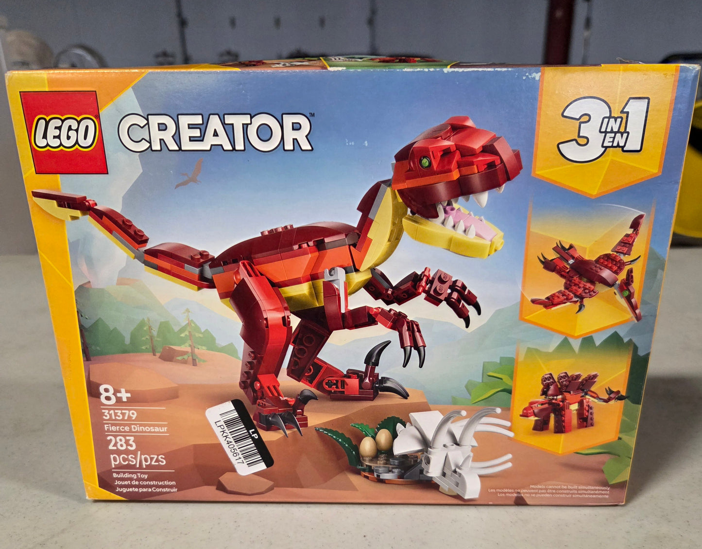 Lego creator fierce dinosaur - OPEN BOX