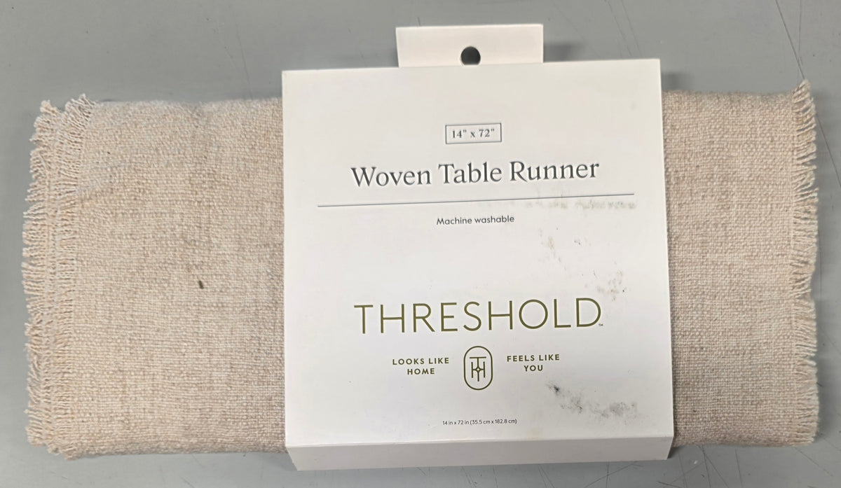 14x72" Table Runner Woven Natural - Threshold™