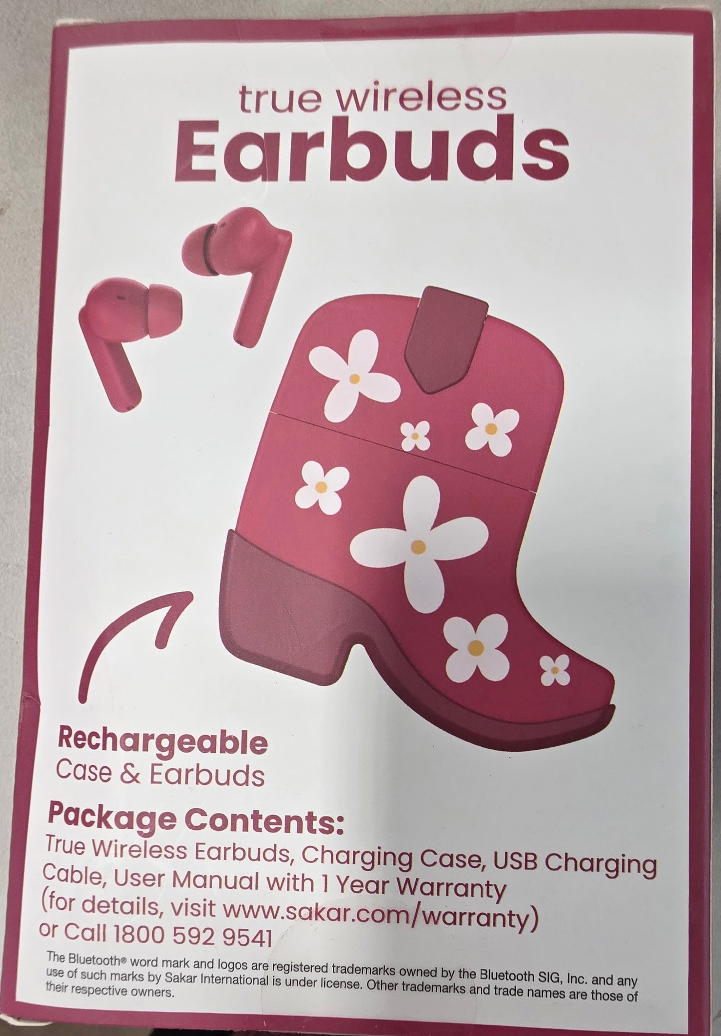 Vivitar True Wireless Earbuds - Cowboy Boot
