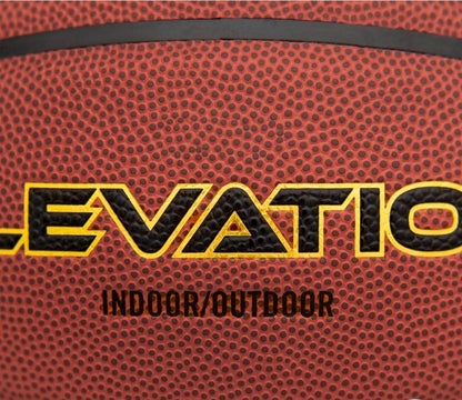 Spalding Elevation 29.5'' Basketball: Official Size Sports Ball, Composite Shell