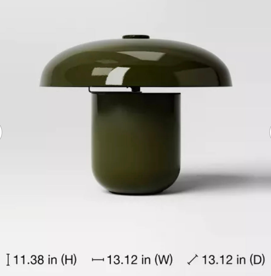 Touch Sensor Table Lamp Green - Threshold™ PICKUP ONLY