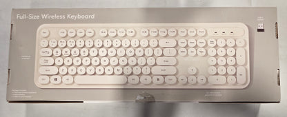 Full Size Pop Key Keyboard - heyday™ White