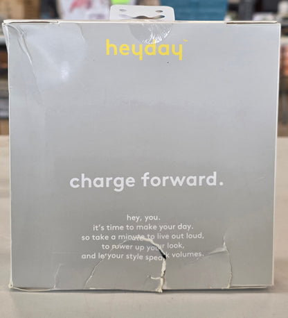 6-Port Charging Hub Vertical 2C + 4A - heyday™ Black Saffiano: USB Tower Charger - Open Box