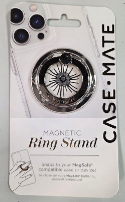 Case-Mate Magnetic Ring Stand works with MagSafe - Floral Gems