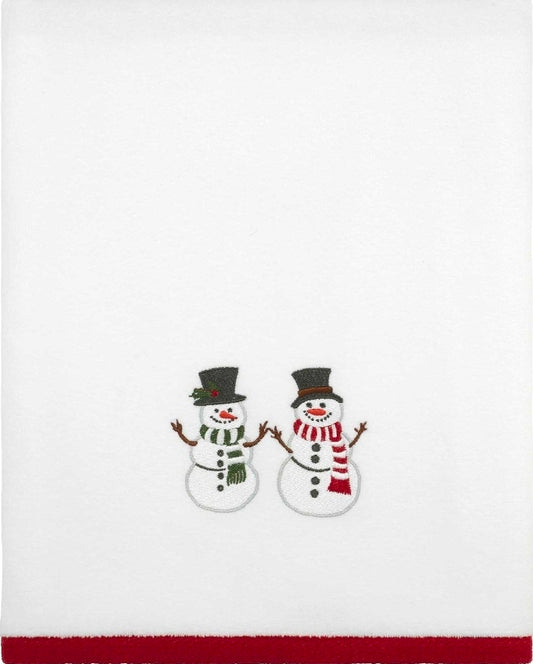 Winter Snowman Bath Towel Avanti Home