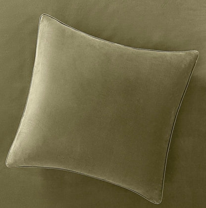 Brooklyn Euro Sham Matte Cotton Velvet