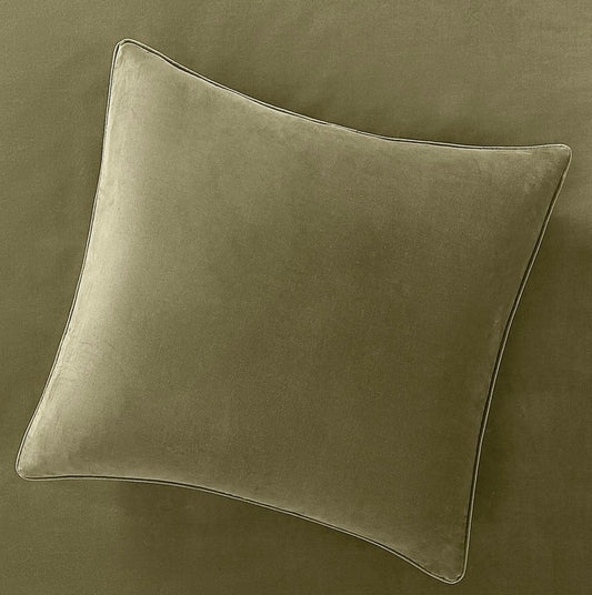 Brooklyn Euro Sham Matte Cotton Velvet