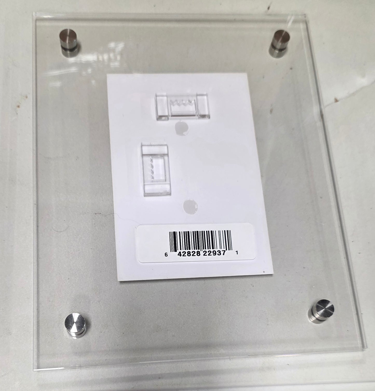 Clear Acrylic Float Wall Photo Frame