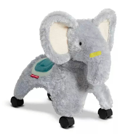 Radio Flyer Ellie the Rolling Elephant Ride-On: Steel & Plastic Toddler Toy, 42 lb Capacity