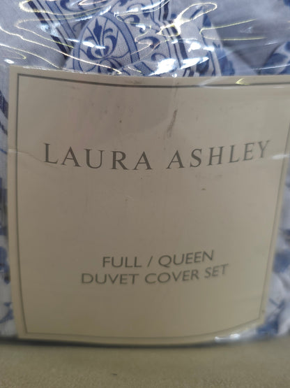 Laura Ashley Duvet Cover & Sham Set, F/Q Open pkg