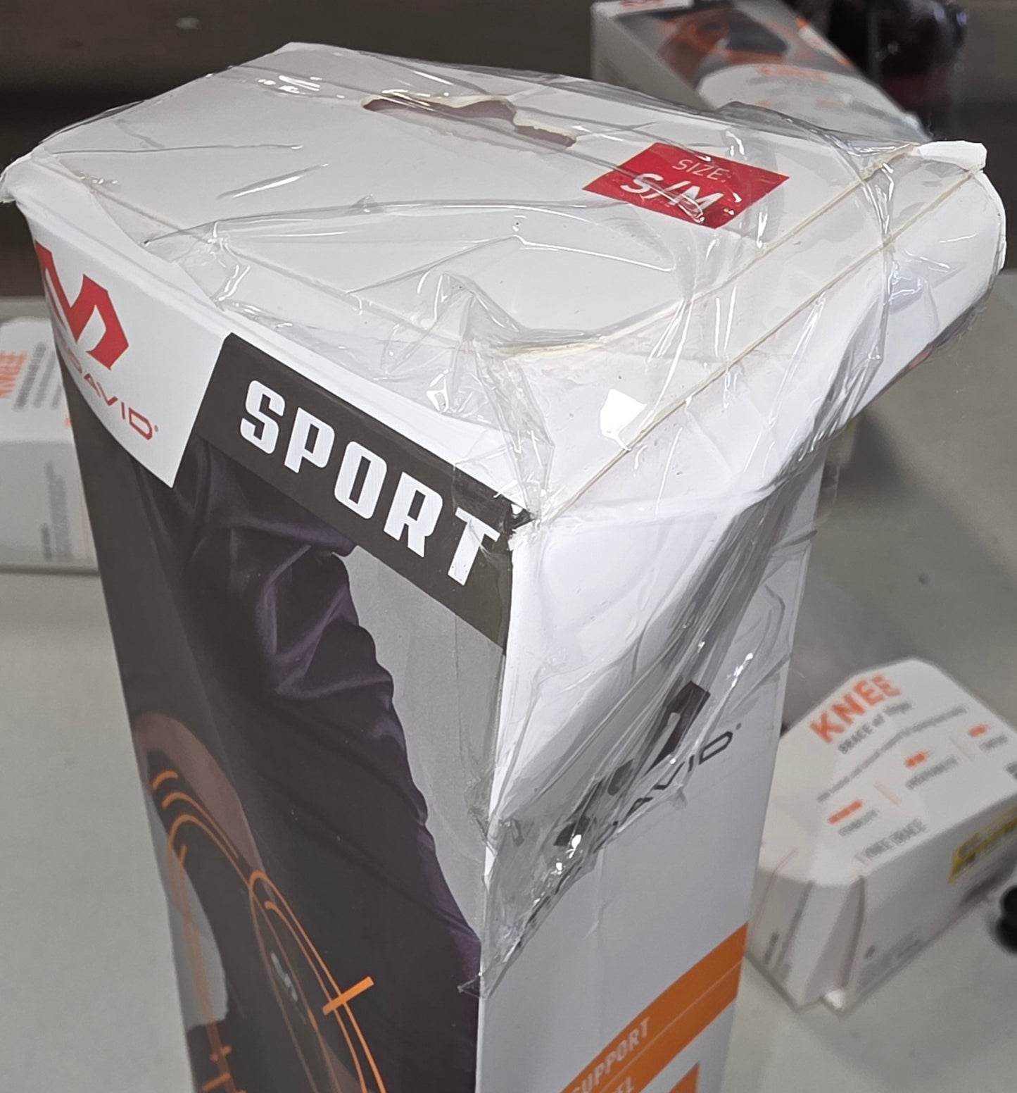 McDavid Sport Knee Brace with Hinges - Black - S/M Level 3 Open Box