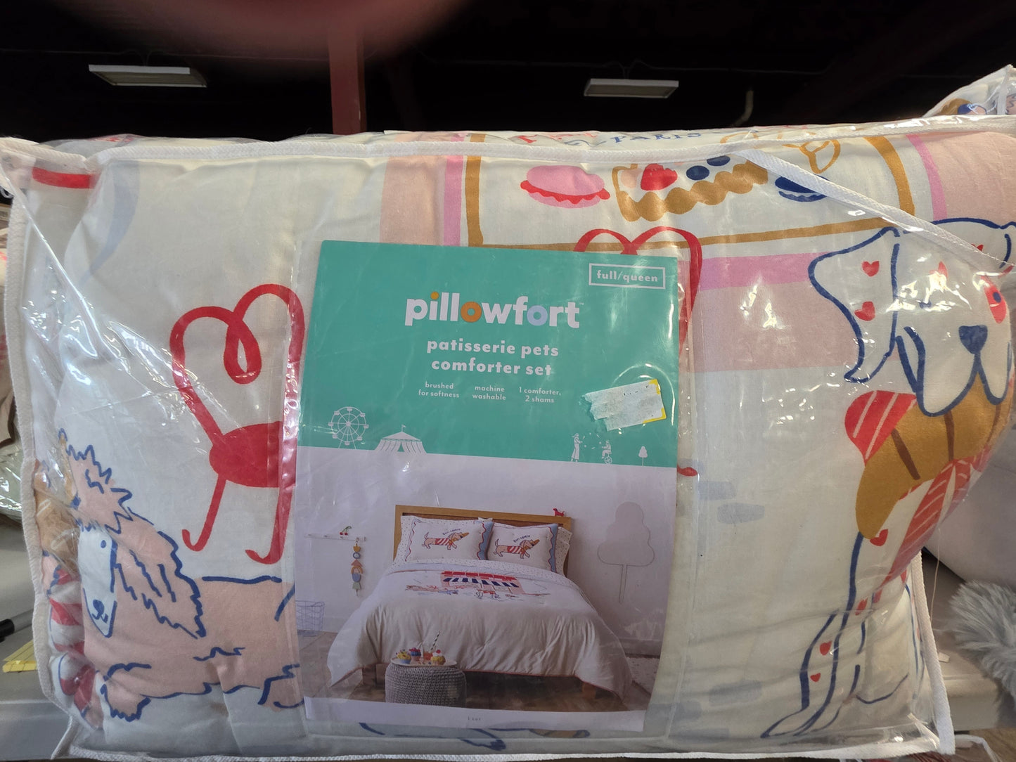 Full/Queen Comforter Set - Patisserie Scene Kids
