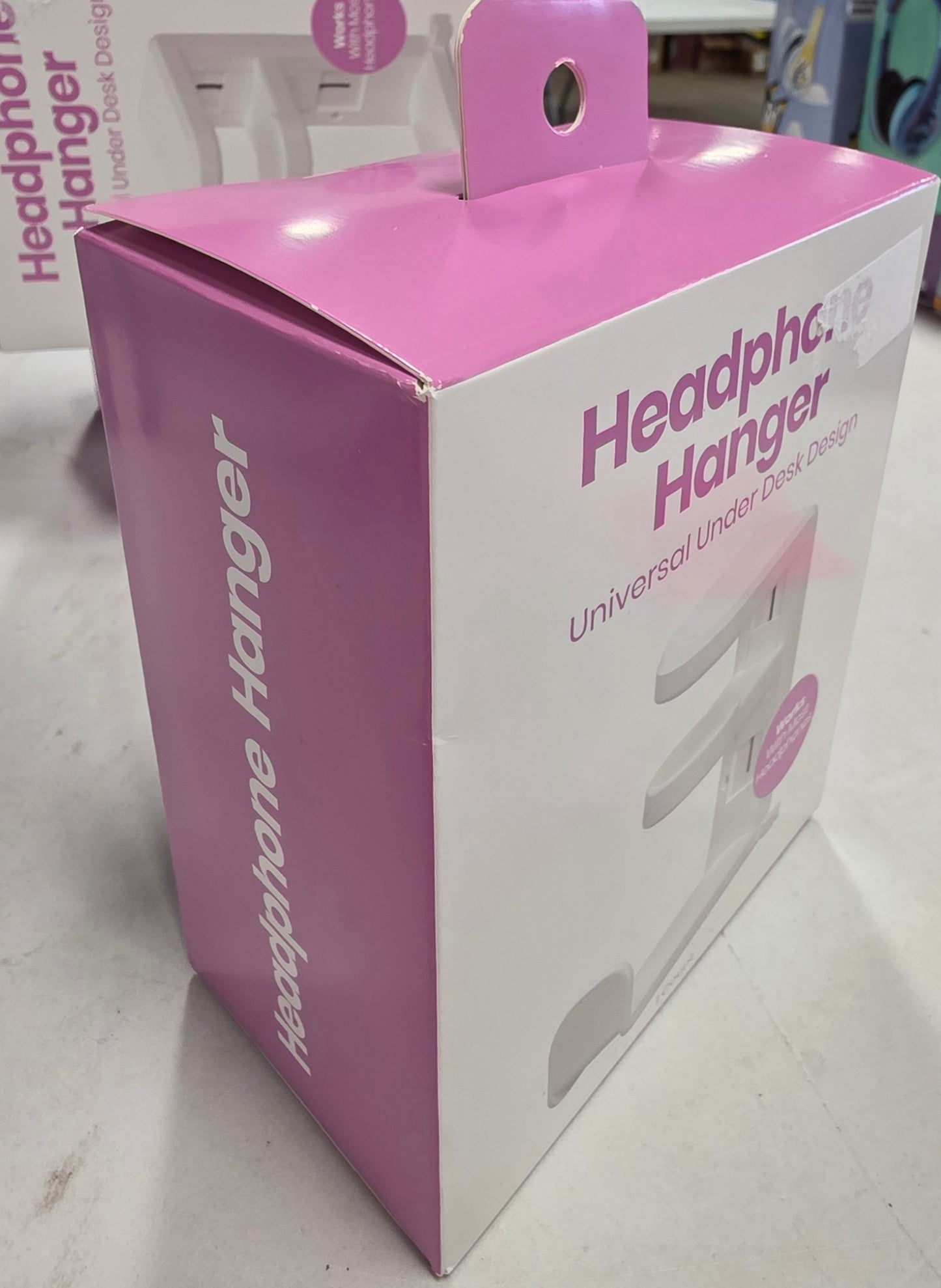 Headphone Hanger - Universal Under Desk Design