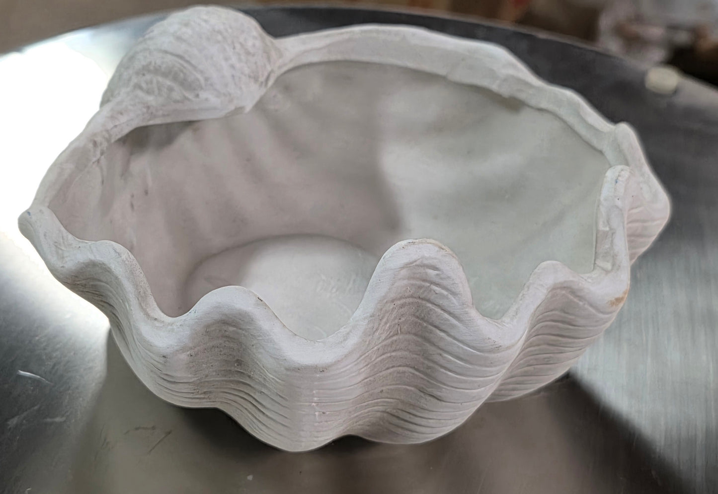 Small Shell Ceramic Planter 6.75"x7" White -Threshold™