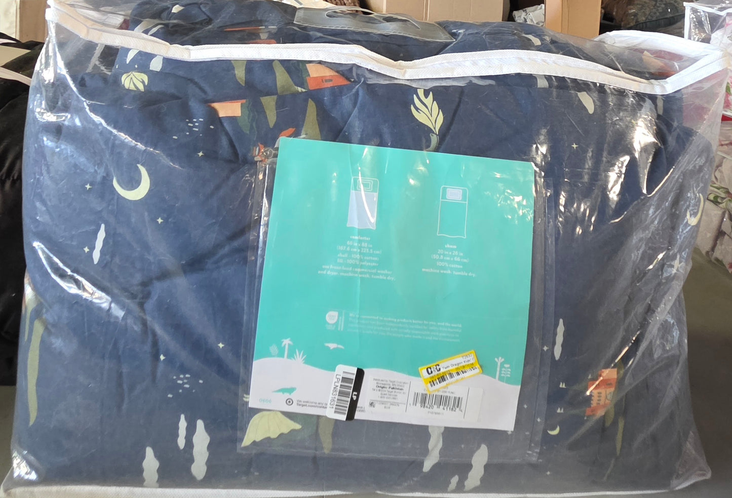 Twin Dragon Kids' Comforter Set