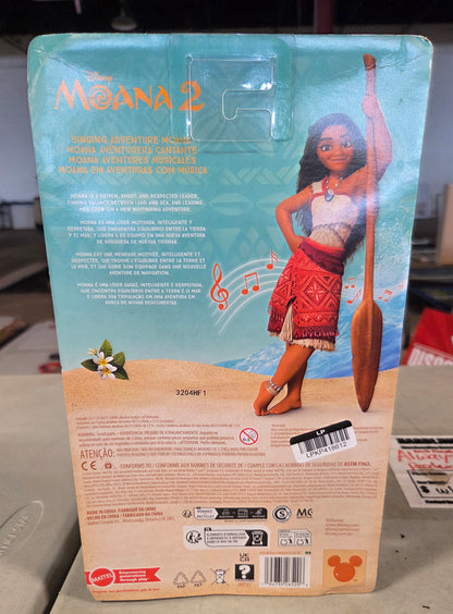 Disney Moana 2 12.7" singing adventure Moana - DAMAGED PACKAGE