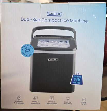 ICEMAN Dual-Size Compact Ice Machine
