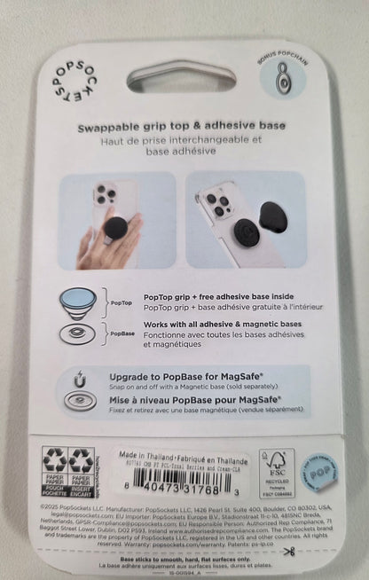 PopSockets PopTop, Phone and Device Grip & Stand- Translucent Berries and Cream
