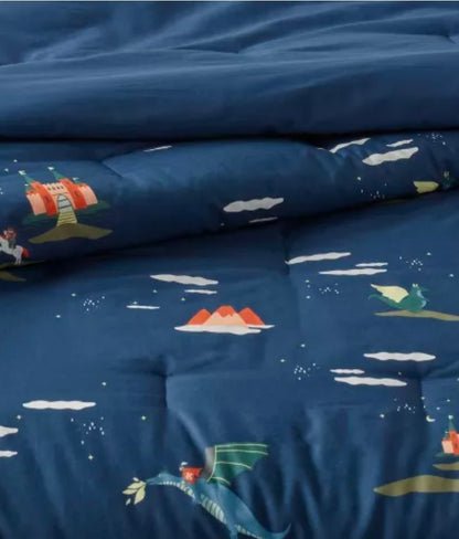 Twin Dragon Kids' Comforter Set