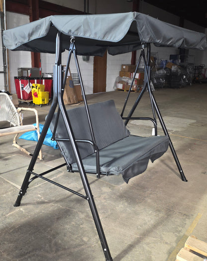 2 Person Porch Swing with Canopy PICKUP ONLY