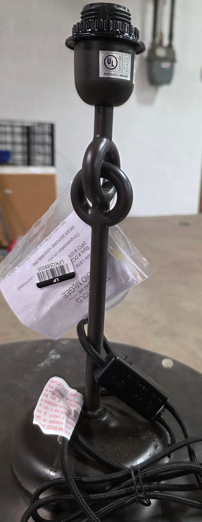 Metal Ring Table Lamp BASE Black - Threshold™ designed with Studio McGee