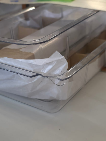 Fridge Storage Bins, 2 Bins & dividers AS-IS