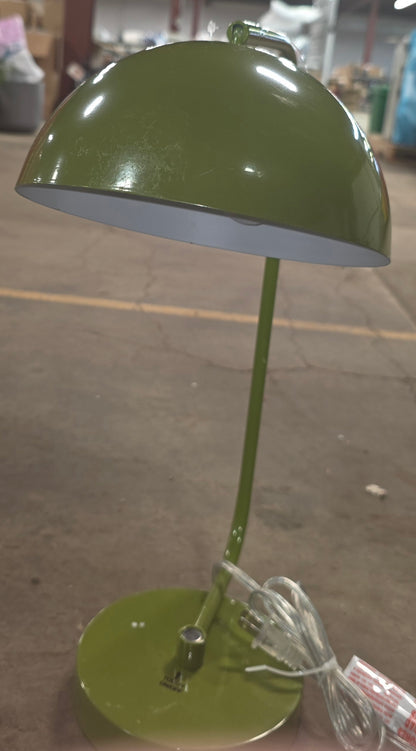 Glossy Metal Table Lamp Green - Room Essentials AS-IS