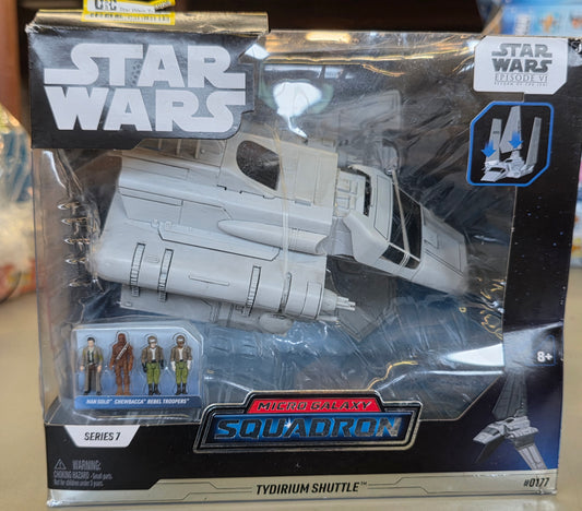 Star Wars Micro Galaxy Squadron Tydirium Shuttle #0177 Damaged Box