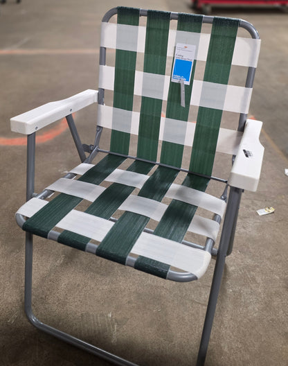 Folding Web Strap Chair PICKUP ONLY