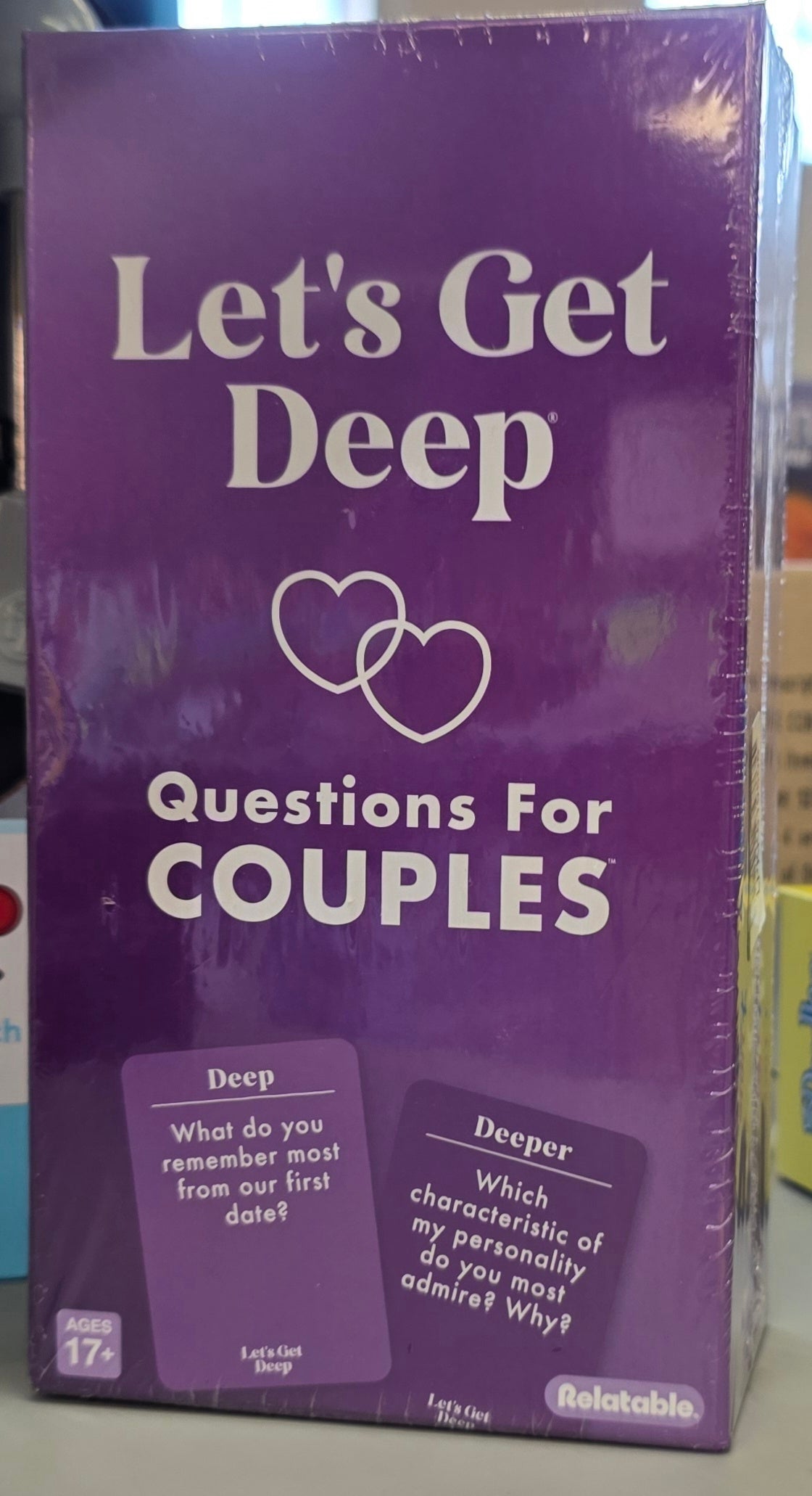 Let's Get Deep Adult Party Game