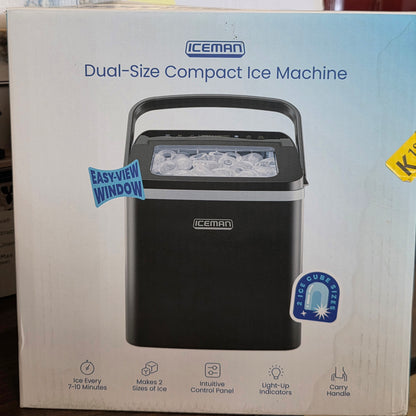 ICEMAN Dual-Size Compact Ice Machine